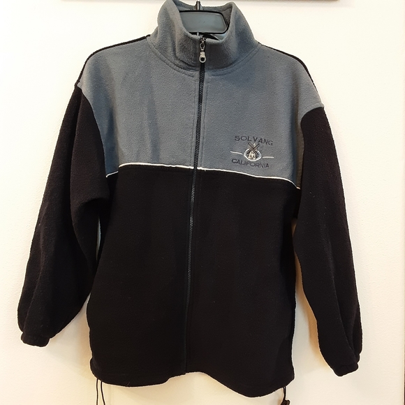 Tipsy Jackets & Blazers - Solvang California Zippered Fleece